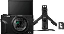 Canon G7 X Mark III Black - Vlog Kit Camera for beginners