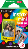 Fujifilm Instax Colorfilm Mini Rainbow (10 sheets) Fujifilm Instax photo paper
