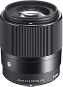 Sigma E 30mm f/1.4 DC DN C Sony Wide-angle lens for mirrorless camera