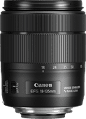 Canon EF-S 18-135mm f/3.5-5.6 IS USM Lens voor Canon camera