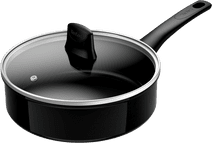 Tefal Renew On Keramische hapjespan 24 cm Zwart Sauteerpan met deksel