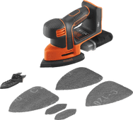 BLACK+DECKER BDCDS18N-XJ (zonder accu) Handpalmschuurmachine