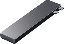 Satechi USB-C Pro Hub Slim Adapter - Space Gray Docking station USB-C aansluiting