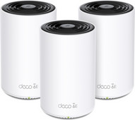 TP-Link Deco XE75 Mesh WiFi 6E 3-pack WiFi solution for streaming in a townhouse