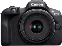 Canon EOS R100 Zwart + RF-S 18-45mm f/4.5-6.3 IS STM Camera met wifi