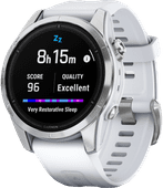 Garmin Epix Pro Blanc 42 mm Montre de course à pied avec lecteur de musique