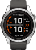 Garmin Fenix 7S Pro Solar Zilver 42mm Sporthorloge