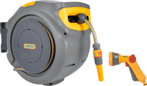 Hozelock AutoReel 30m + Spray Nozzle Regular garden hose