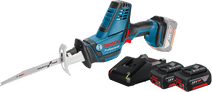 Bosch Professional GSA 18V-LI C includes 4.0Ah Battery (2x) Bosch battery reciprocating saw