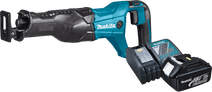 Makita DJR186ZK avec Batterie 3,0 Ah Scie récipro sans batterie