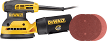 DeWalt DWE6423-QS + Bosch Disque Abrasif 125 mm K80, K120, K240 (25x) 