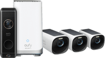 EufyCam 3 Lot de 3 + Video Doorbell Dual 2 Pro Caméra Cloud