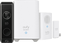 Eufy Video Doorbell Dual 2 Pro with HomeBase + Chime Smart doorbell