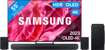 Samsung QD OLED 55S90C (2023) + Barre de Son Promotion : TV ou barres de son Samsung