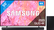 Samsung QLED 50Q64C (2023) + Soundbar Samsung QLED tv aanbieding