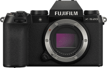 Fujifilm X-S20 Black Body Camera with a tiltable screen