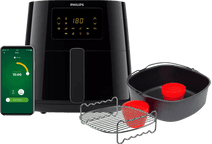 Philips Airfryer XL Connected HD9280/70 + Frying Rack + Baking Pan 