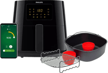 Philips Airfryer XL Connected HD9280/70 + Frying Rack + Baking Pan Philips Essential airfryer