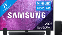 Samsung Neo QLED 75QN90C (2023) + Soundbar 75 inch tv