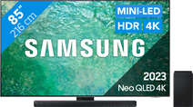 Samsung Neo QLED 85QN85C (2023) + Barre de Son Promotion : TV ou barres de son Samsung