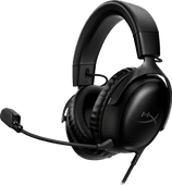 HyperX Cloud III Wired Gaming Headset - Black (PC, PS5, Xbox Series X|S) Gaming headset for PlayStation 4