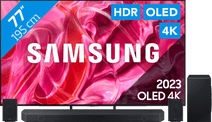 Samsung QD OLED 77S90C (2023) + Soundbar Samsung OLED S90 tv