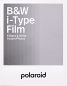 Polaroid B&W Instant Photo Paper i-Type Film (8 sheets) Photo paper for instant camera