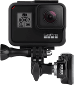 GoPro Fixation frontale et latérale pour casque Fixation pour action-cam