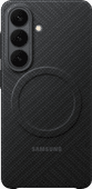 Samsung Galaxy S26 Carbon Back Cover met Magneet Zwart Samsung Galaxy S26 hoesje
