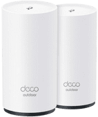 TP-Link Deco X50-Outdoor mesh wifi 6 2-pack Mesh wifi systeem voor een klein appartement