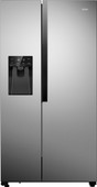 ETNA AKV578IRVS American fridge with dispenser