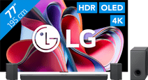 LG OLED77G36LA + Soundbar LG OLED G2 TV