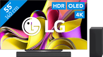 LG OLED55B36LA (2023) + Soundbar LG tv voor films en series