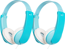 JVC HA-KD7 Bleu Lot de 2 Casque audio pour enfants