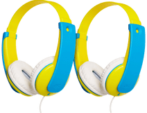 JVC HA-KD7 Jaune Lot de 2 Casque audio pour enfants