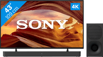 Sony KD-43X75WL (2023) + Barre de Son TV avec Google TV