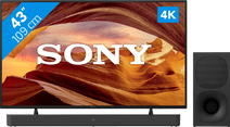 Sony KD-43X75WL (2023) + Barre de Son Télévision Sony de 43 pouces