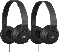 JVC HA-S180 Zwart duopack JVC hoofdtelefoon