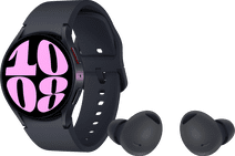 Samsung Galaxy Watch 6 Noir 40 mm + Samsung Galaxy Buds 2 Pro Montre connectée pour femmes