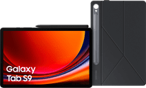 Samsung Galaxy Tab S9 11 pouces 128 Go Wifi et 5G Noir + Book Case Noir Tablette avec connectivité 4G