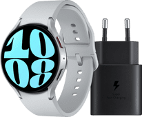 Samsung Galaxy Watch 6 Silver 44mm + Samsung Charger 