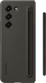 Samsung Galaxy Z Fold 5 Back Cover met S Pen Zwart Samsung Galaxy Z Fold 5 hoesje