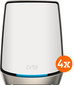 Netgear Orbi RBK863S Lot de 4 Solution Wi-Fi pour le gaming dans une maison individuelle