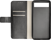 Just in Case Wallet Google Pixel 6a Book Case Noir Coque Google Pixel 6A 