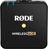 Rode Wireless GO II Zender RØDE cameramicrofoon