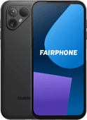 Fairphone 5 256GB Zwart 5G Smartphone van gemiddeld formaat