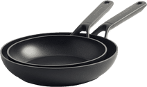 KitchenAid Classic Forged Frying Pan Set 24cm + 28cm PFAS free pan