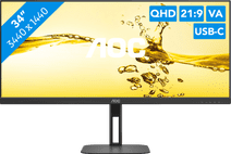 AOC U34V5C/BK Monitor met VESA mount