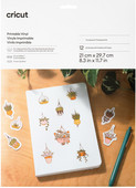 Cricut Printable Vinyl Transparent A4 (12 Sheets) Material for Cricut Explore Air 2 cutting machine