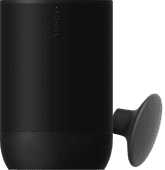 Sonos Move 2 Black + Wall Hook Black Portable WiFi speaker